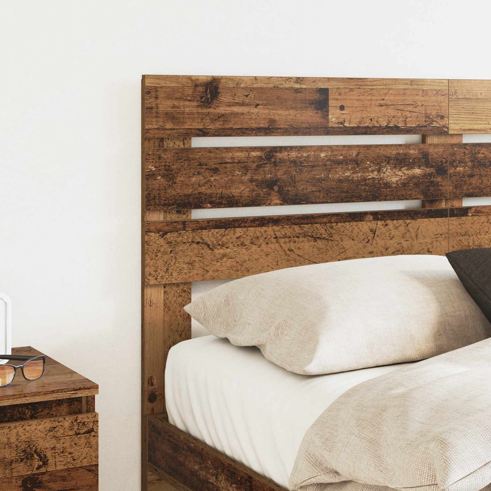 vidaXL Headboard Old Wood Engineered wood 3