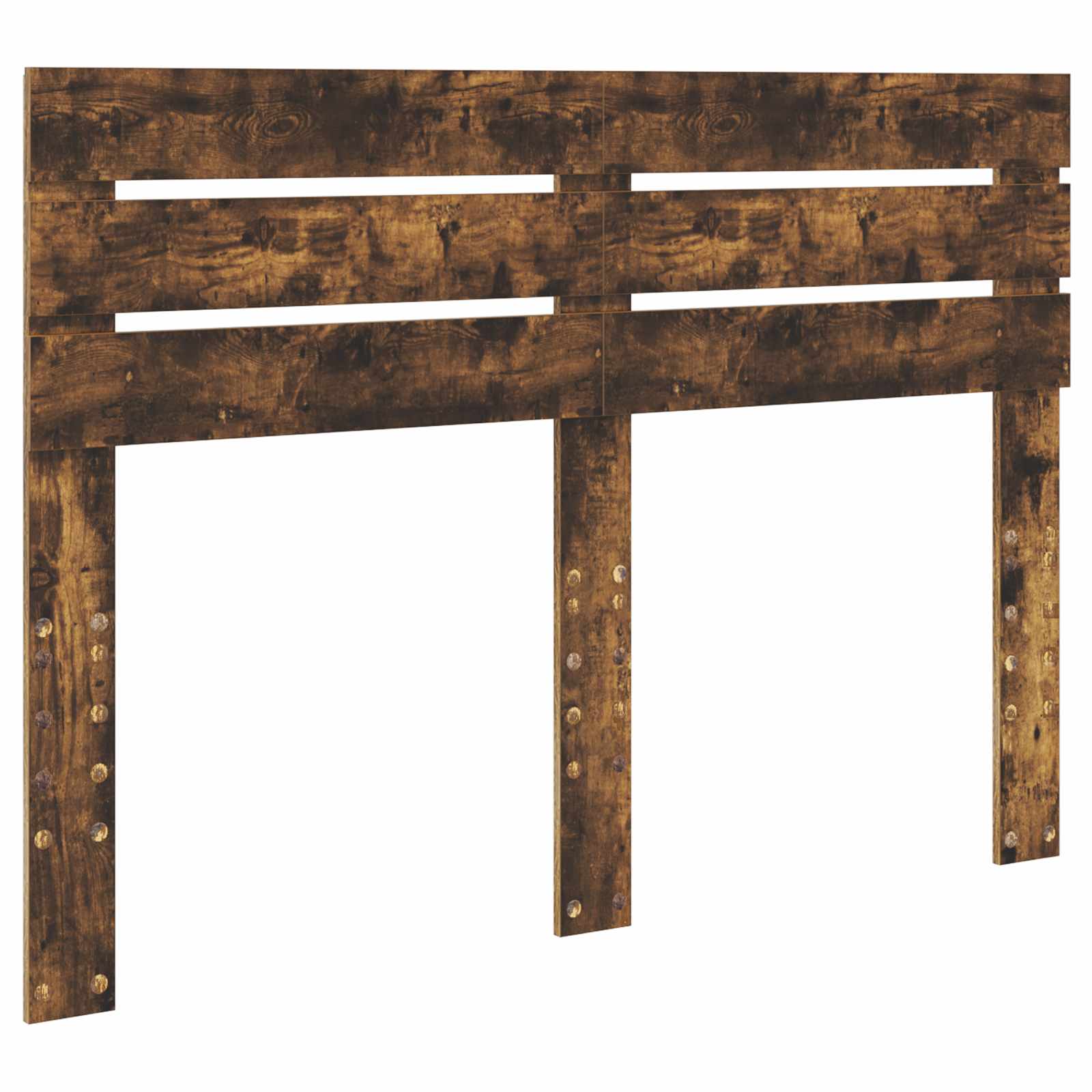 vidaXL Headboard Smoked Oak Engineered wood 2