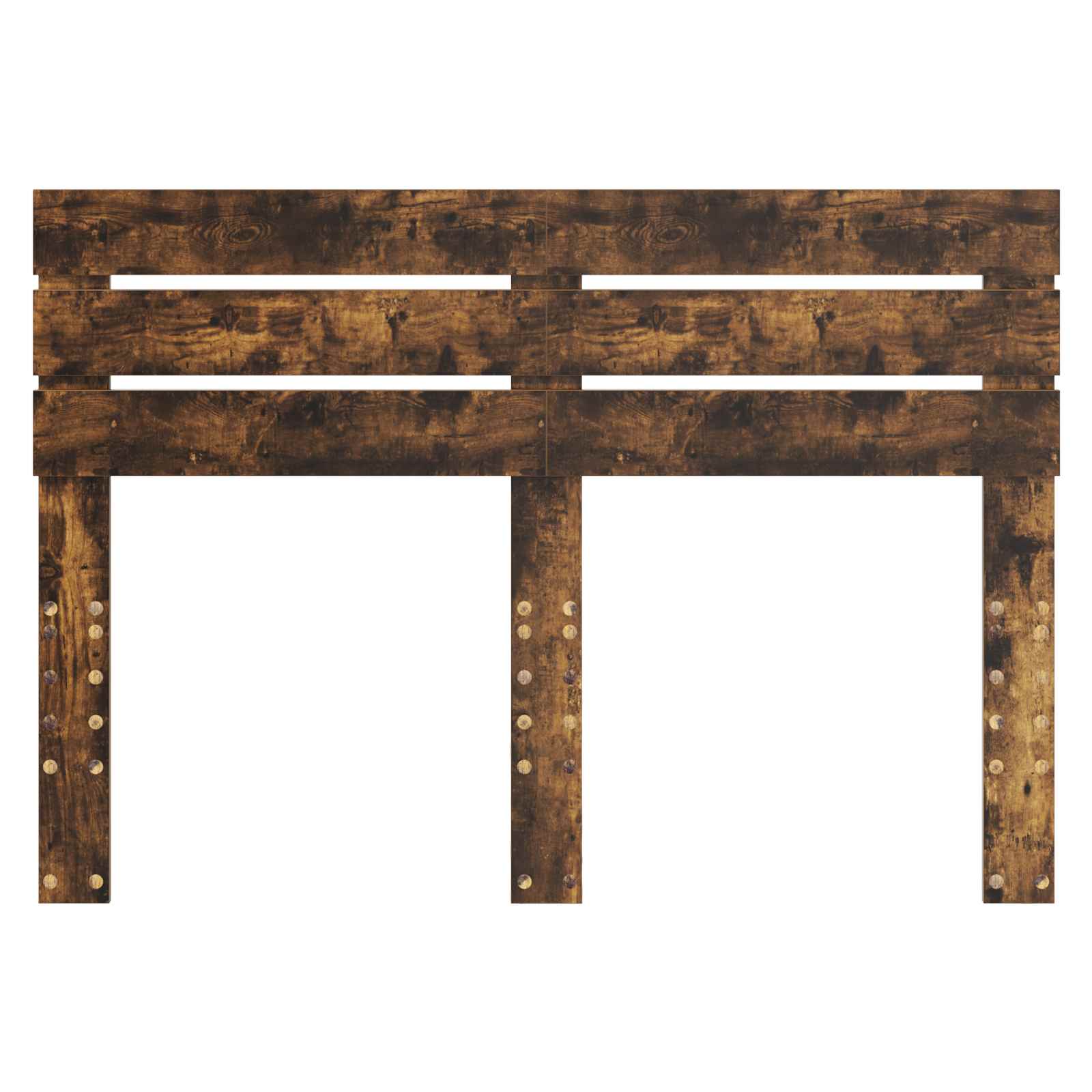 vidaXL Headboard Smoked Oak Engineered wood 4