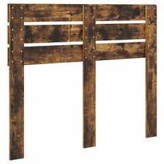 vidaXL Headboard Smoked Oak Engineered wood 6