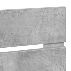 vidaXL Headboard Concrete Grey Engineered wood 6