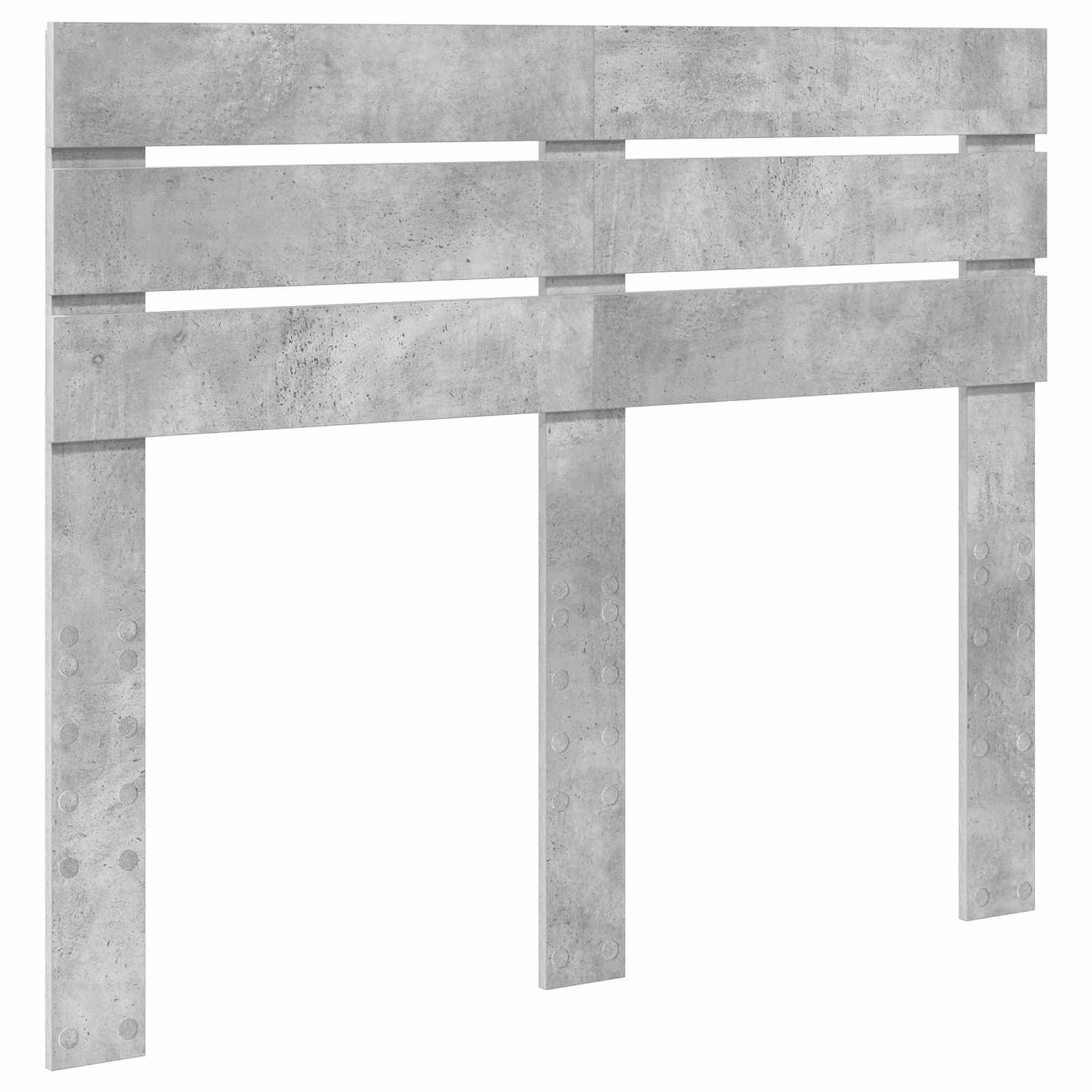 vidaXL Headboard Concrete Grey Engineered wood 2