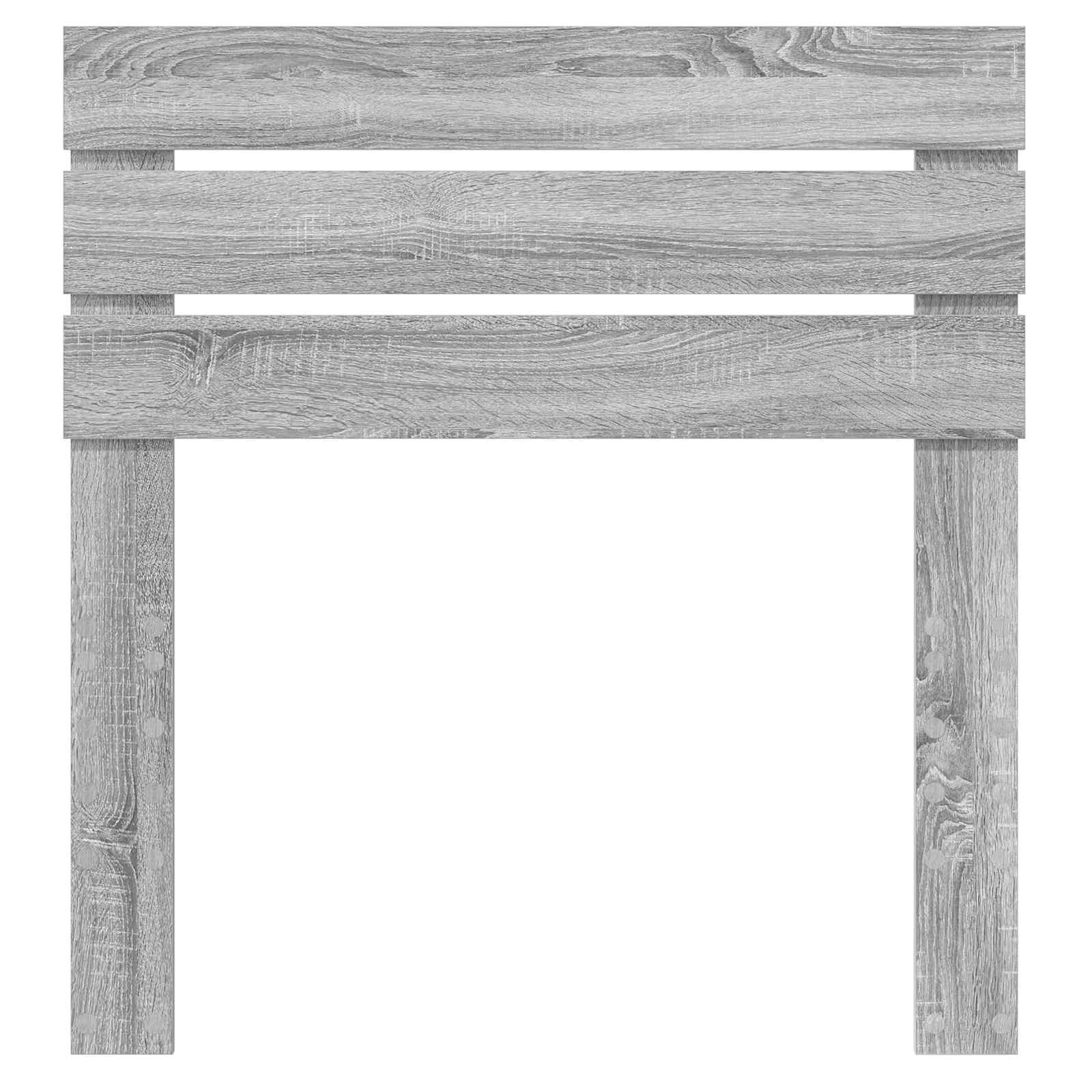 vidaXL Headboard Grey Sonoma Engineered wood 4