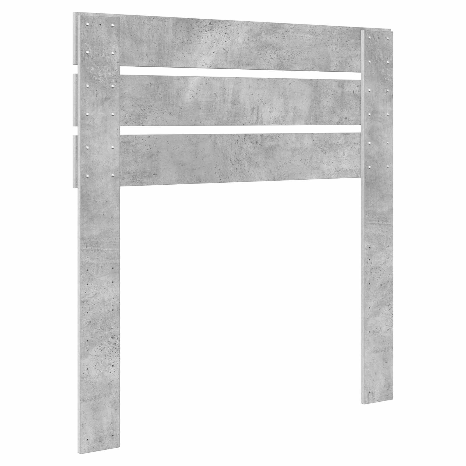 vidaXL Headboard Concrete Grey Engineered wood 6