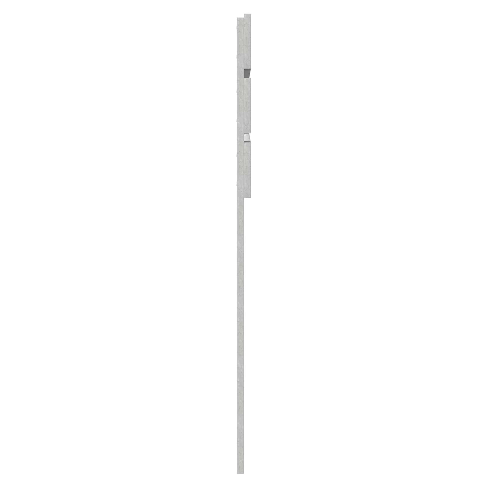 vidaXL Headboard Concrete Grey Engineered wood 5