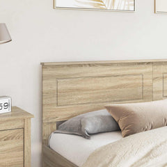 vidaXL Headboard Sonoma Oak Engineered wood 3