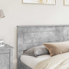 vidaXL Headboard Concrete Grey Engineered wood 3