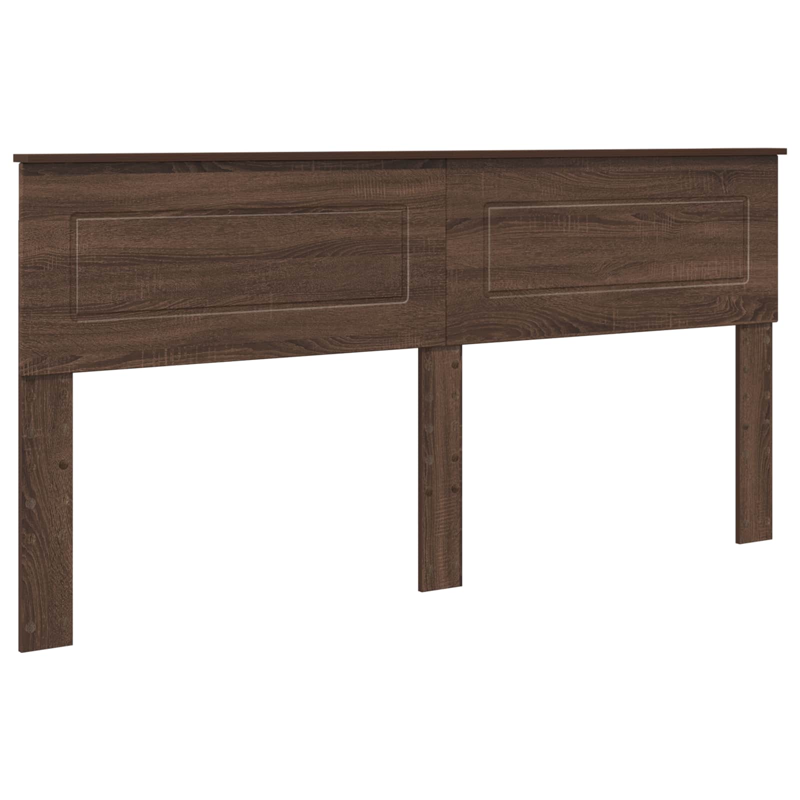 vidaXL Headboard Brown Oak Engineered wood 2