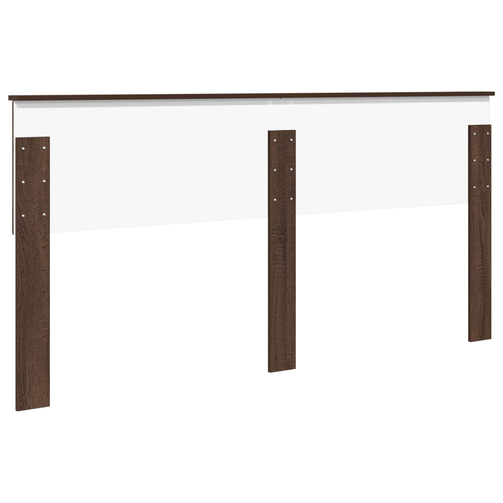 vidaXL Headboard Brown Oak Engineered wood 6