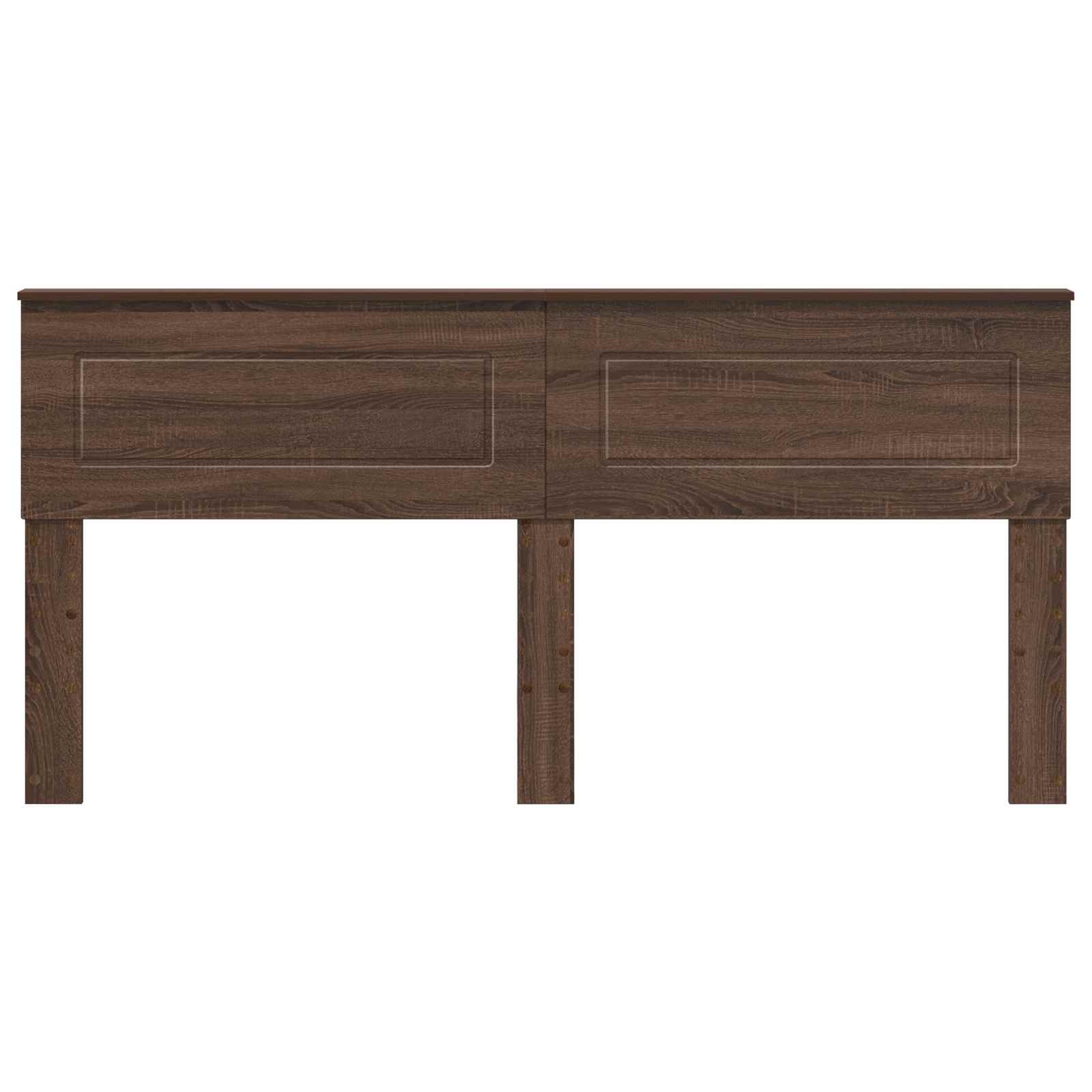vidaXL Headboard Brown Oak Engineered wood 4