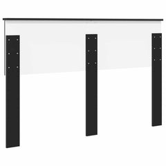 vidaXL Headboard Black Oak Engineered wood 6