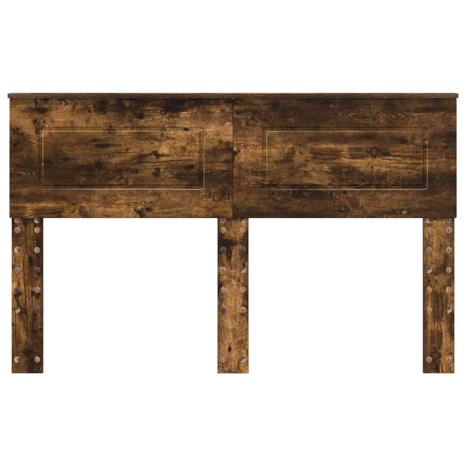vidaXL Headboard Smoked Oak Engineered wood 4
