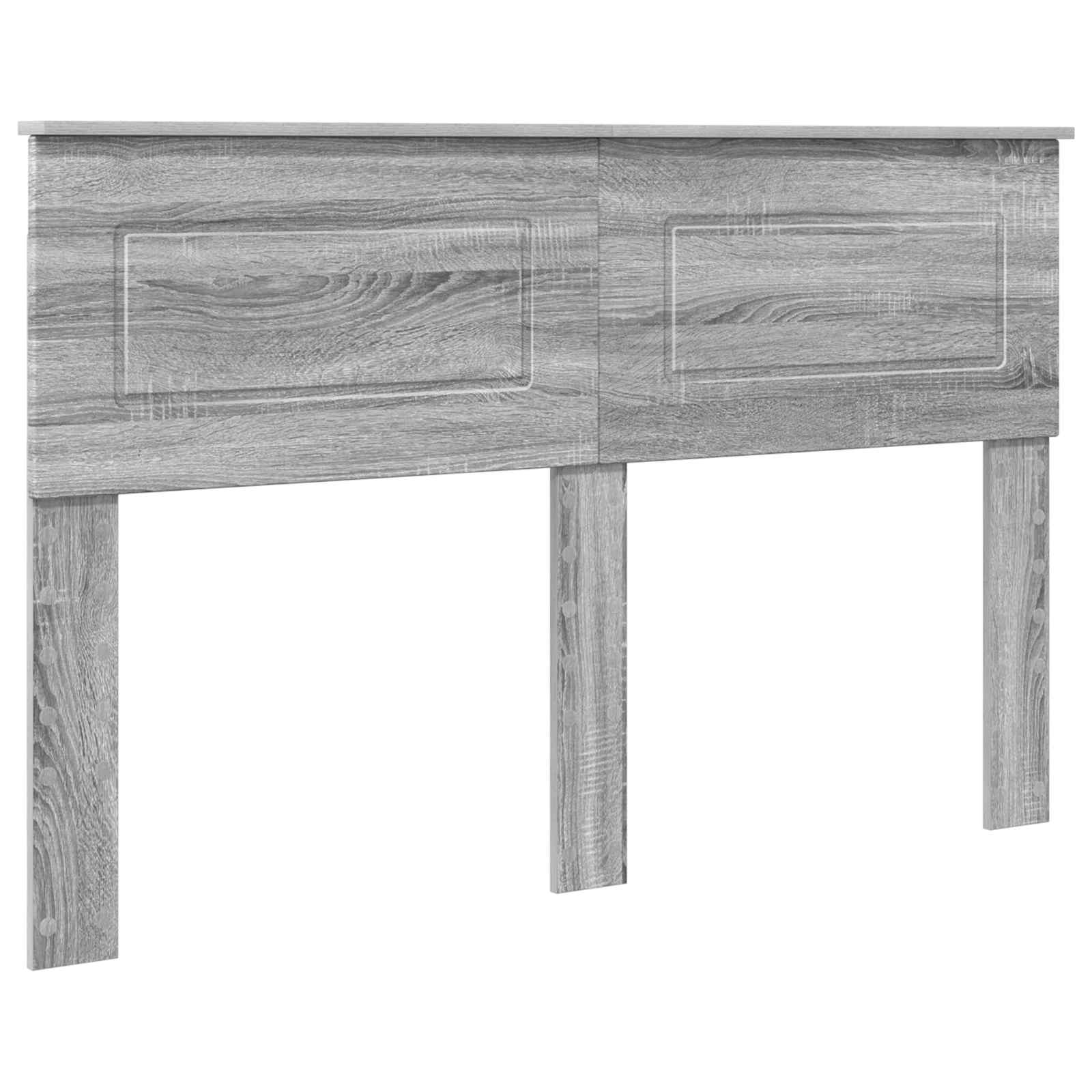 vidaXL Headboard Grey Sonoma Engineered wood 2