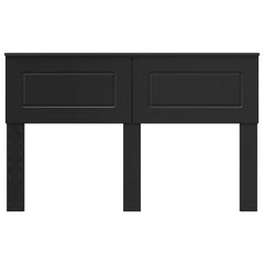 vidaXL Headboard Black Oak Engineered wood 4