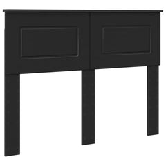 vidaXL Headboard Black Oak Engineered wood 2
