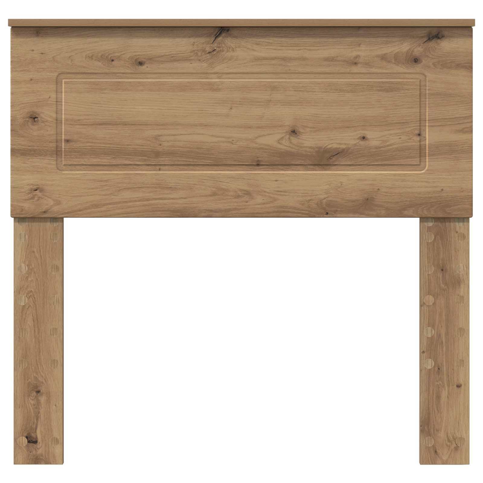 vidaXL Headboard Artisan Oak Engineered wood 4