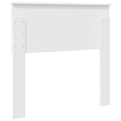 vidaXL Headboard White Engineered wood 6