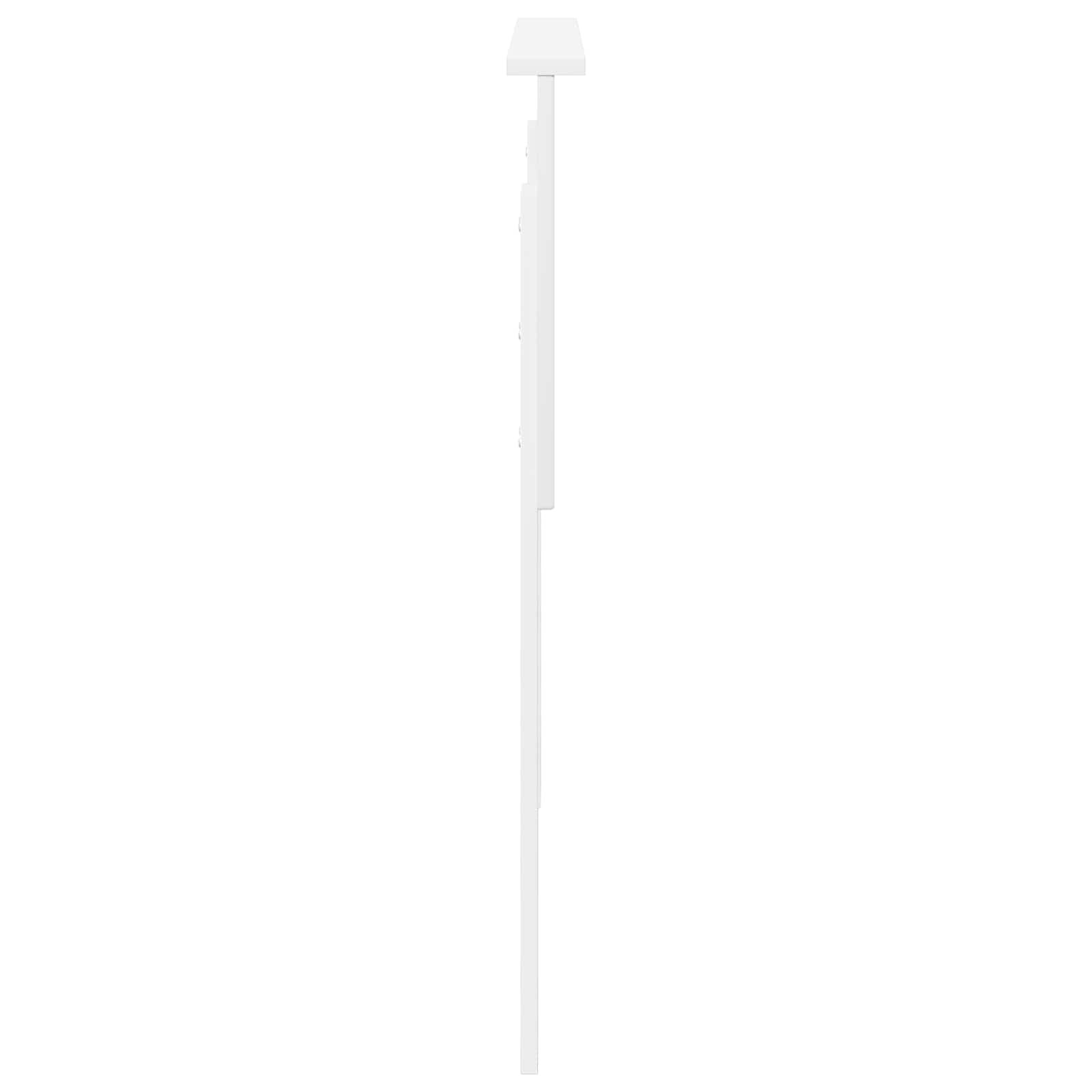 vidaXL Headboard White Engineered wood 5