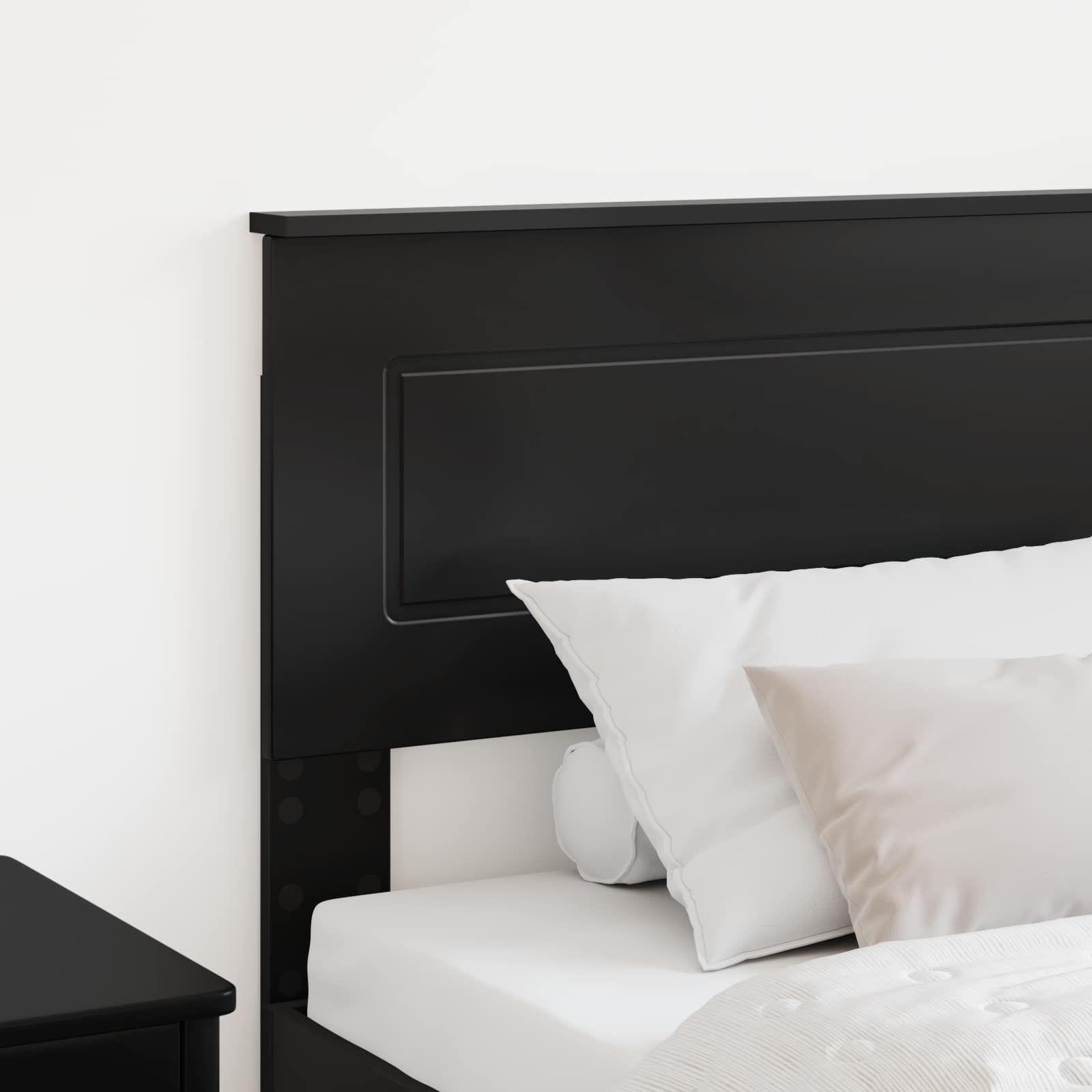 vidaXL Headboard Black Oak Engineered wood 3