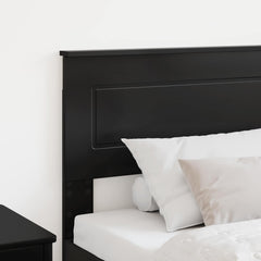 vidaXL Headboard Black Oak Engineered wood 3