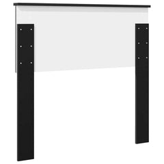 vidaXL Headboard Black Oak Engineered wood 6