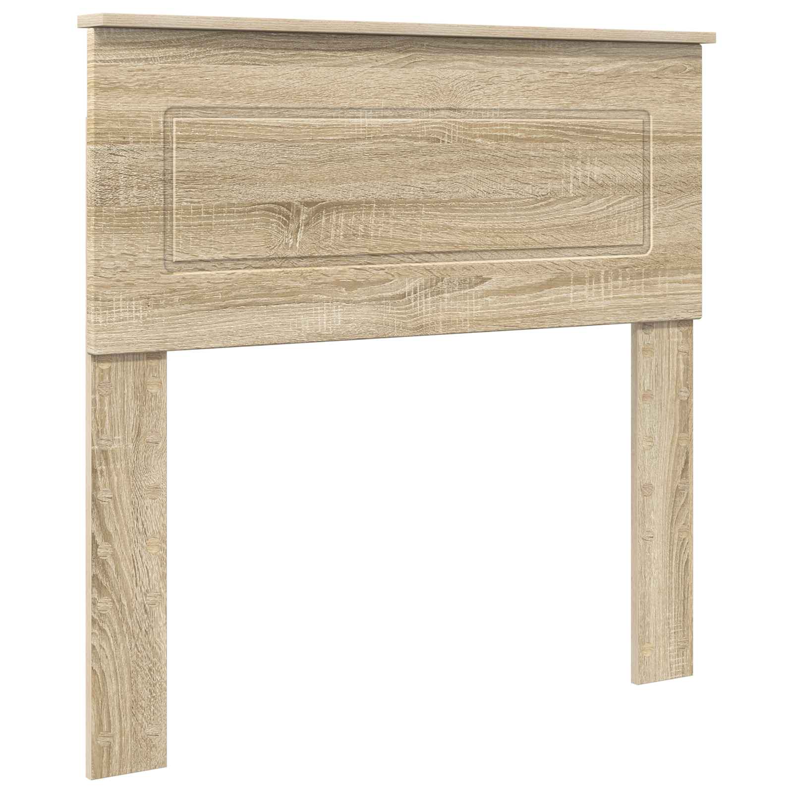 vidaXL Headboard Sonoma Oak Engineered wood 2