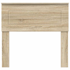 vidaXL Headboard Sonoma Oak Engineered wood 4