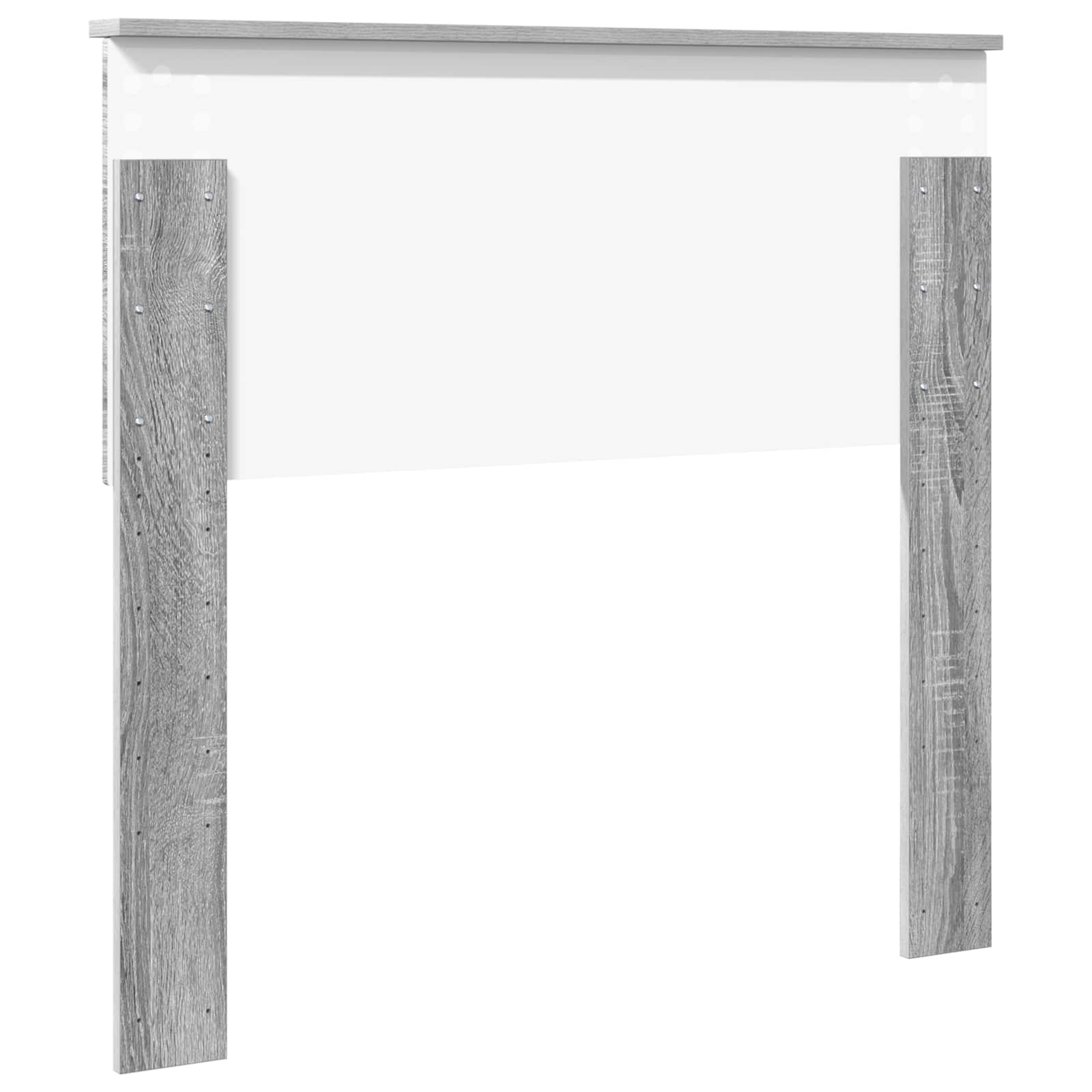 vidaXL Headboard Grey Sonoma Engineered wood 6