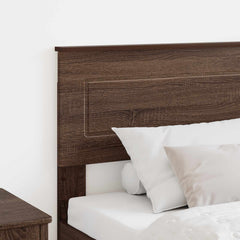 vidaXL Headboard Brown Oak Engineered wood 3