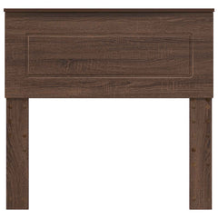 vidaXL Headboard Brown Oak Engineered wood 4