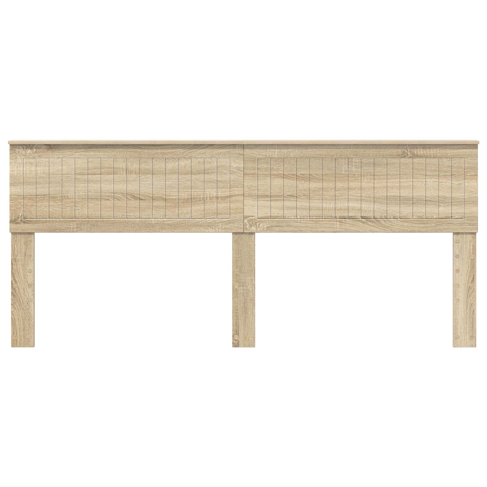 vidaXL Headboard Sonoma Oak Engineered wood 4