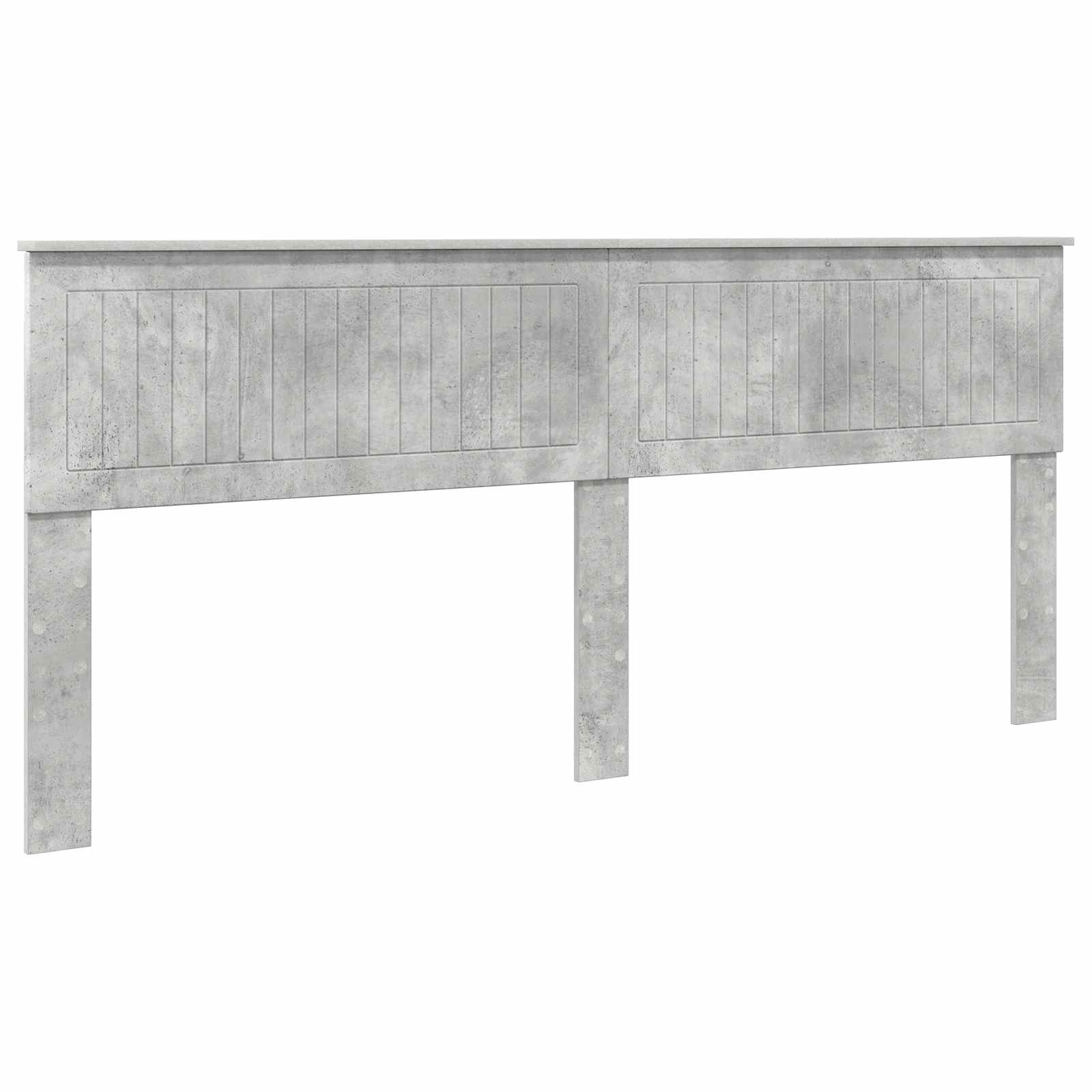 vidaXL Headboard Concrete Grey Engineered wood 2