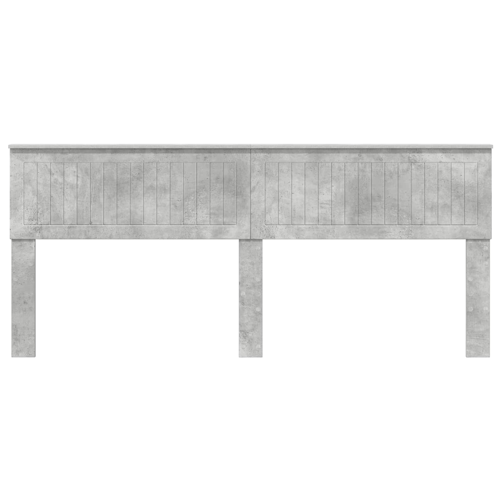 vidaXL Headboard Concrete Grey Engineered wood 4