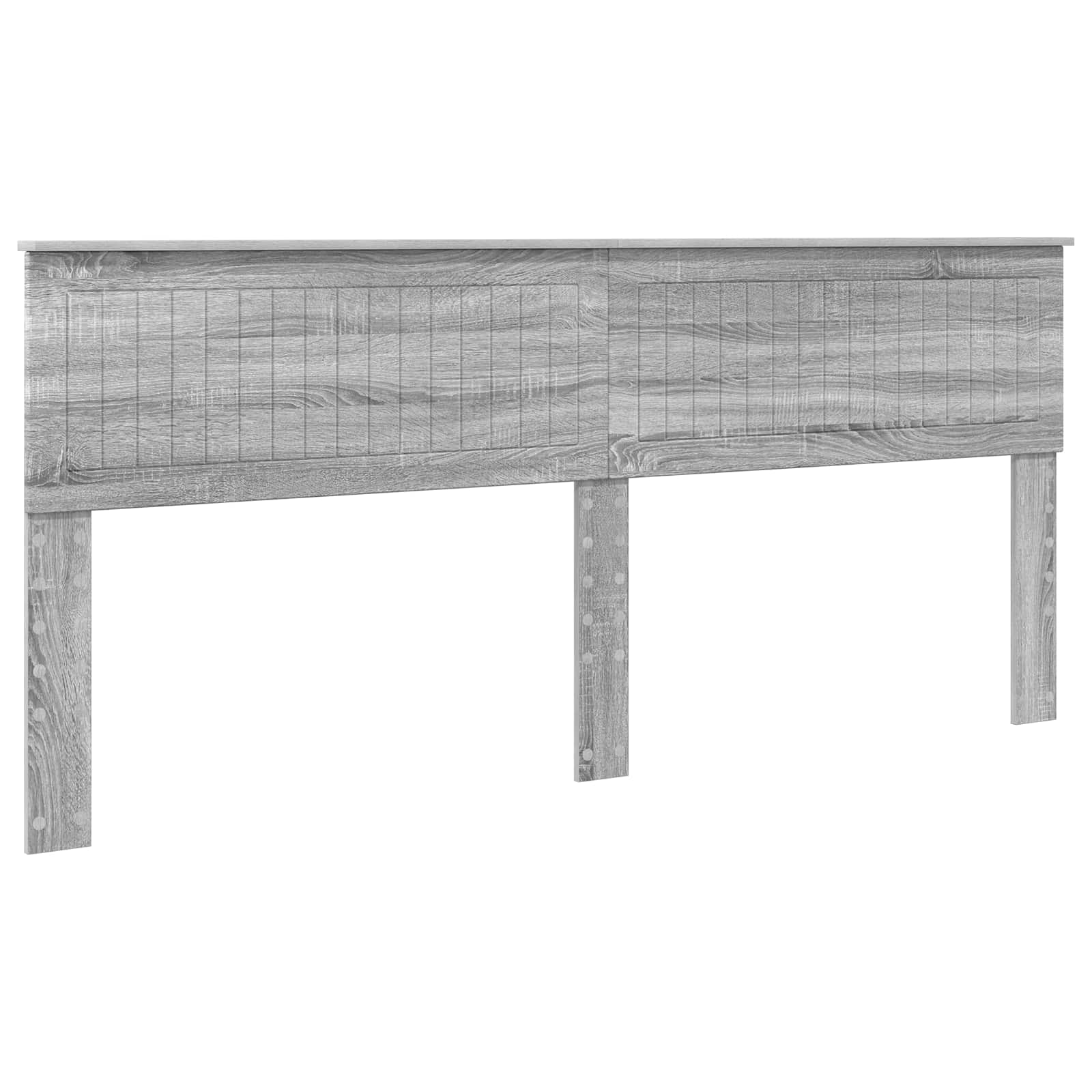 vidaXL Headboard Grey Sonoma Engineered wood 2