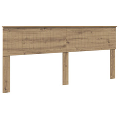 vidaXL Headboard Artisan Oak Engineered wood 2