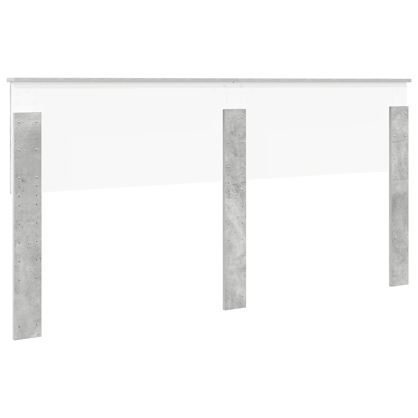 vidaXL Headboard Concrete Grey Engineered wood 6