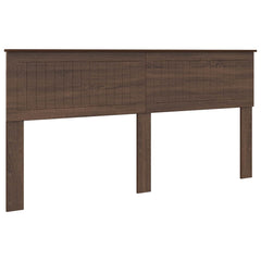 vidaXL Headboard Brown Oak Engineered wood 2