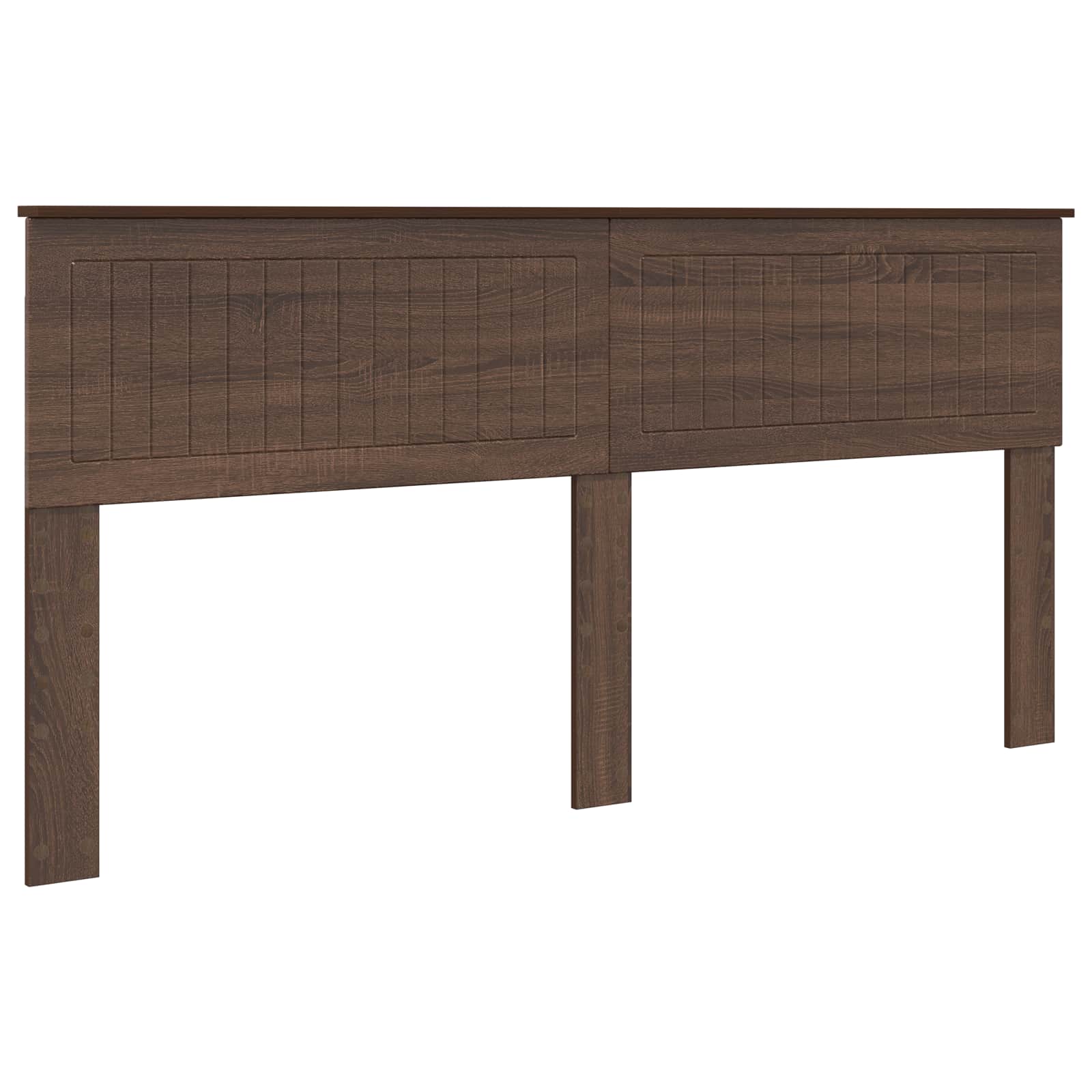 vidaXL Headboard Brown Oak Engineered wood 2