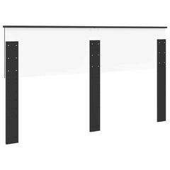 vidaXL Headboard Black Oak Engineered wood 6