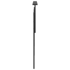 vidaXL Headboard Black Oak Engineered wood 5