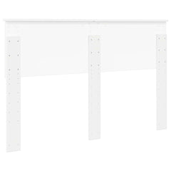 vidaXL Headboard White Engineered wood 6