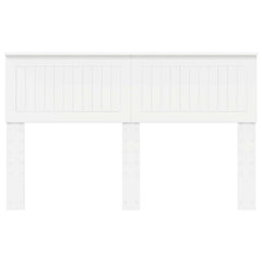 vidaXL Headboard White Engineered wood 4