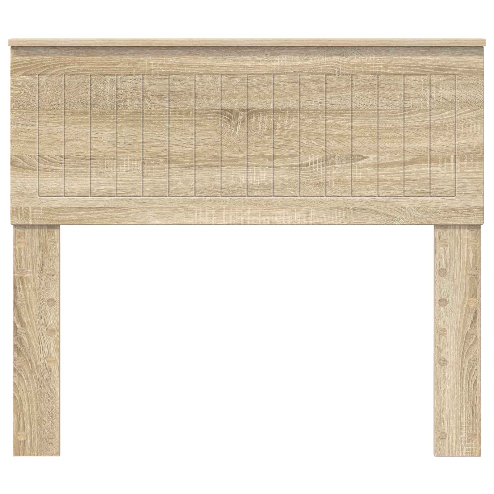 vidaXL Headboard Sonoma Oak Engineered wood 4