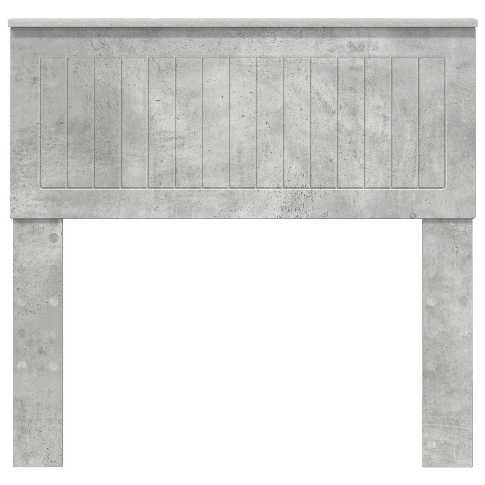 vidaXL Headboard Concrete Grey Engineered wood 4