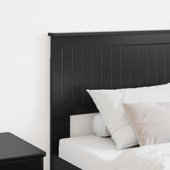 vidaXL Headboard Black Oak Engineered wood 3