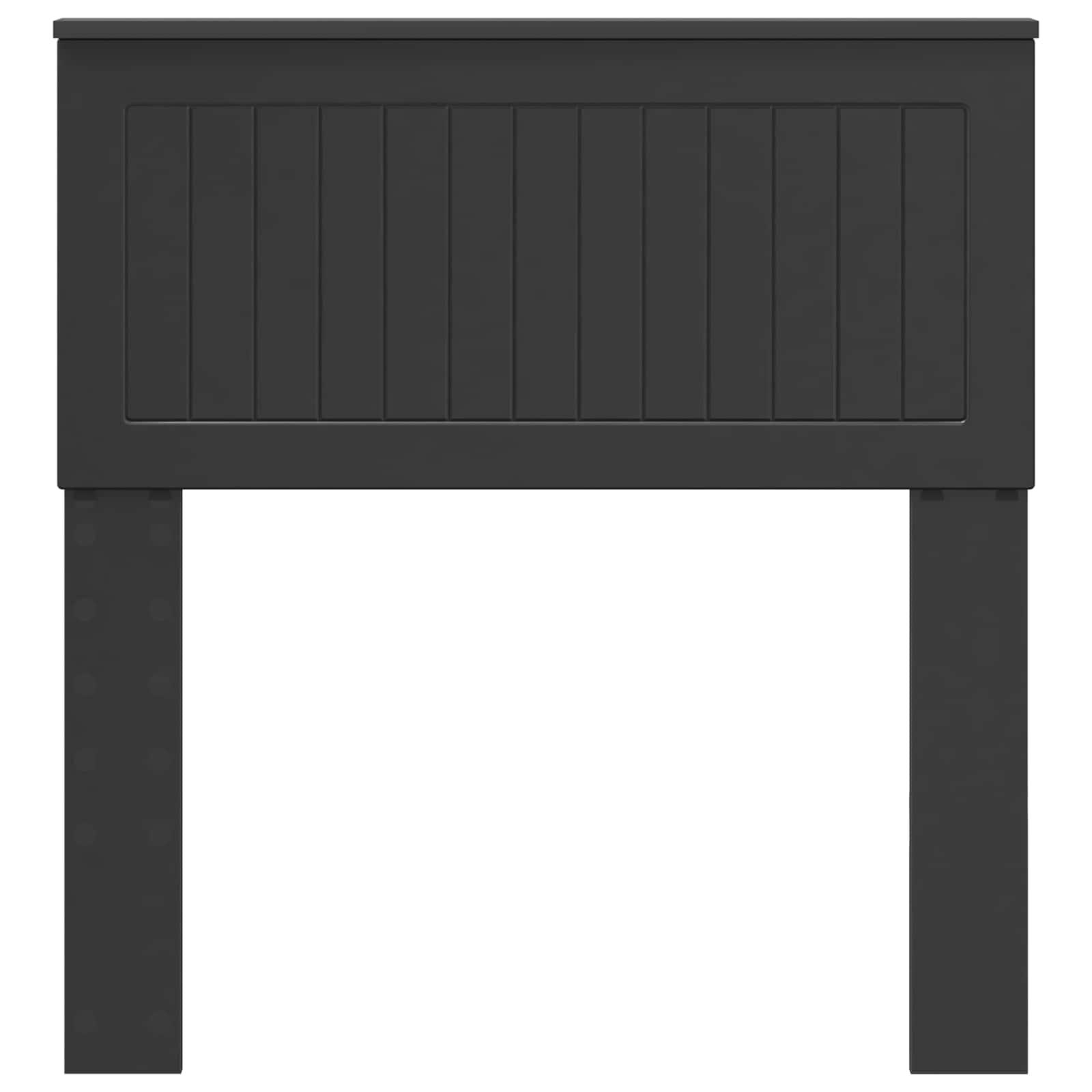 vidaXL Headboard Black Oak Engineered wood 4