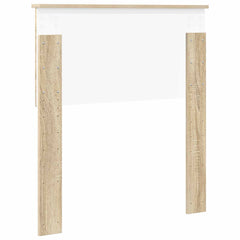 vidaXL Headboard Sonoma Oak Engineered wood 6