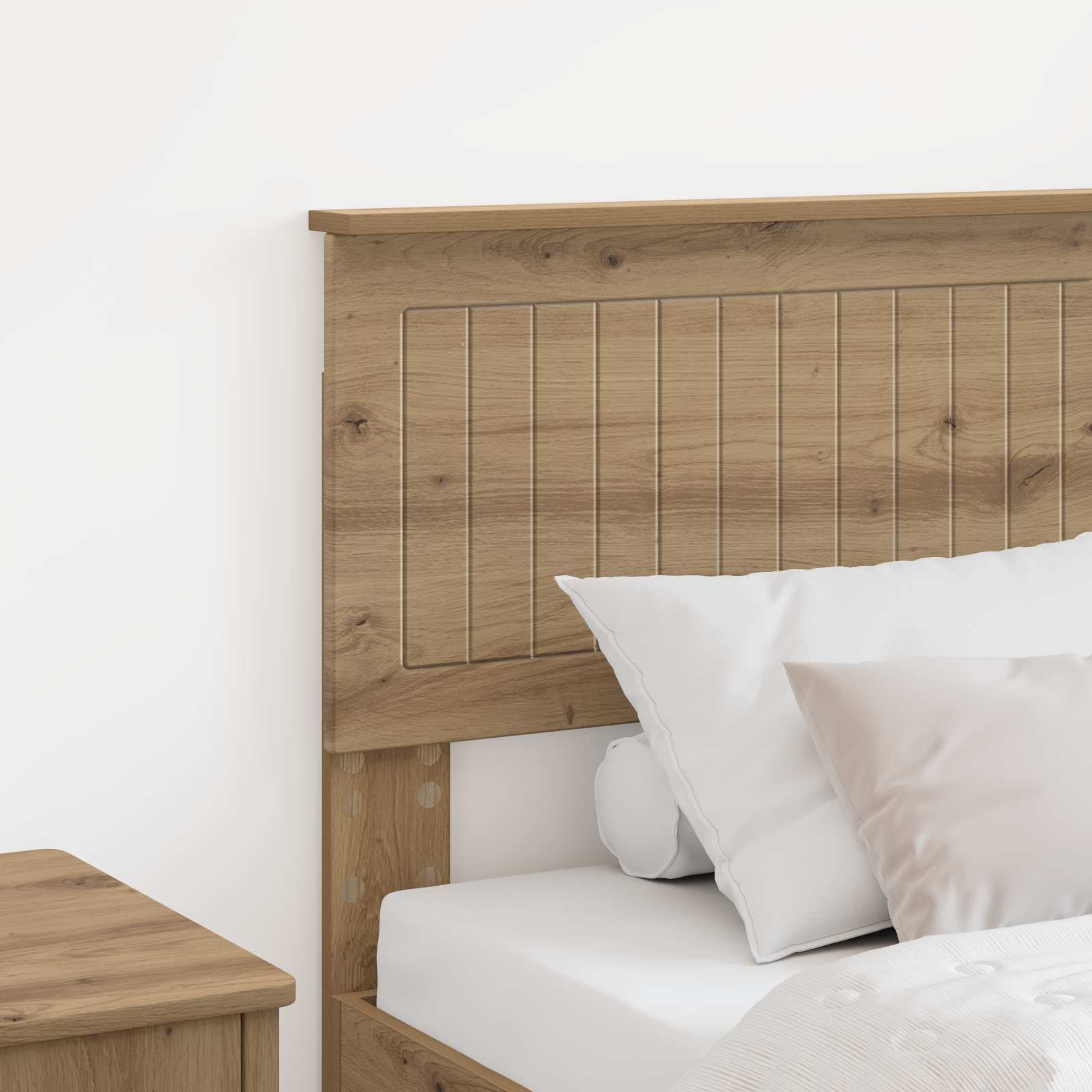 vidaXL Headboard Artisan Oak Engineered wood 3