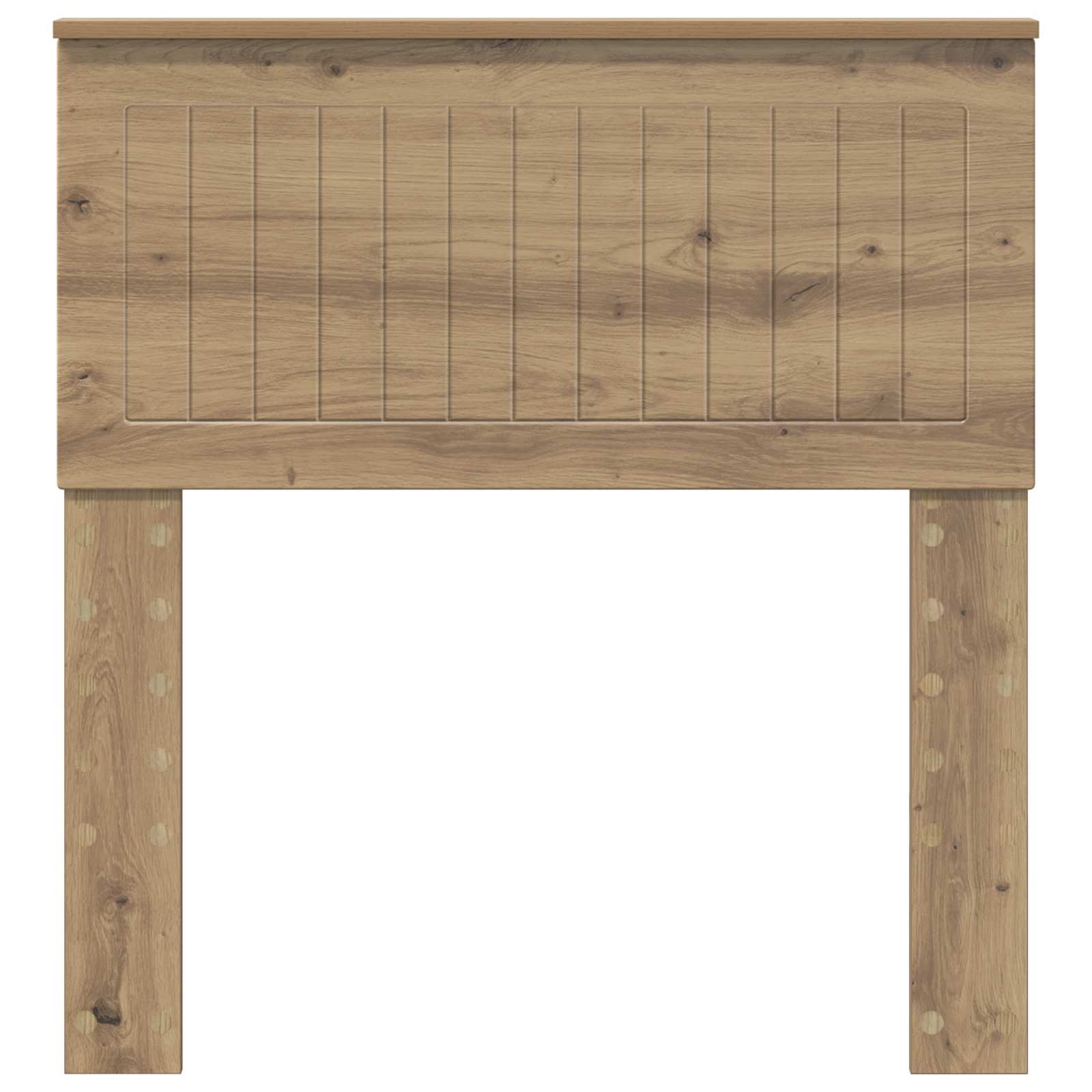 vidaXL Headboard Artisan Oak Engineered wood 4