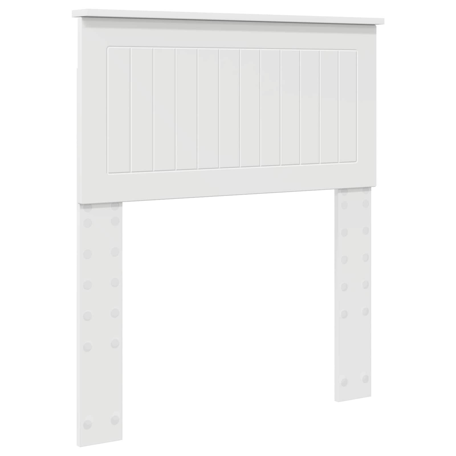 vidaXL Headboard White Engineered wood 2